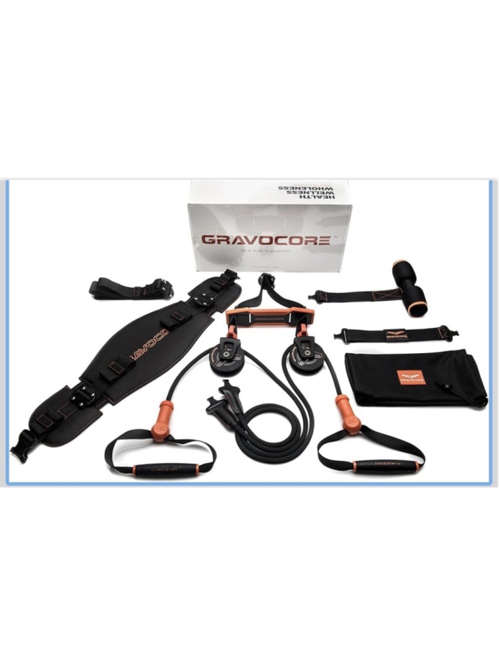 Gravocore Total Body Trainer NEW Sealed Core Workout Home Gym - FAST SHIPPING